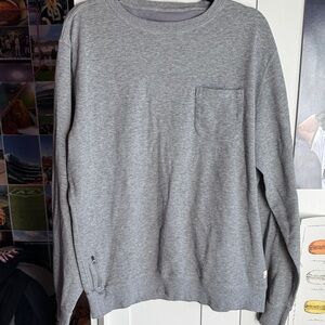 Gray Vuori Crewneck Sweatshirt